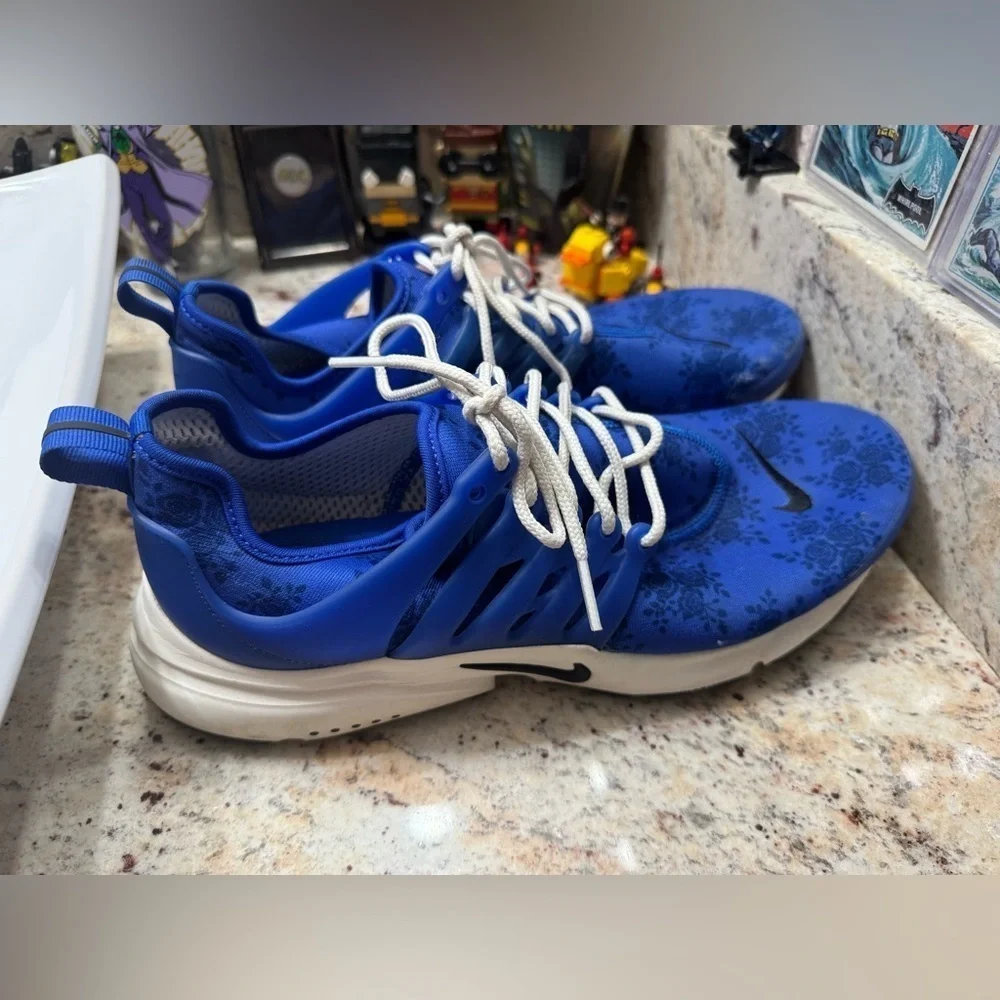 Nike Womens Blue Air Presto DX3376-400 Lightweight Comfort Sneaker Shoes 11/12.5